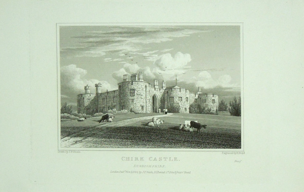 Chirk Castle, The Seat of Mrs. Charlotte Myddelton Biddulph.