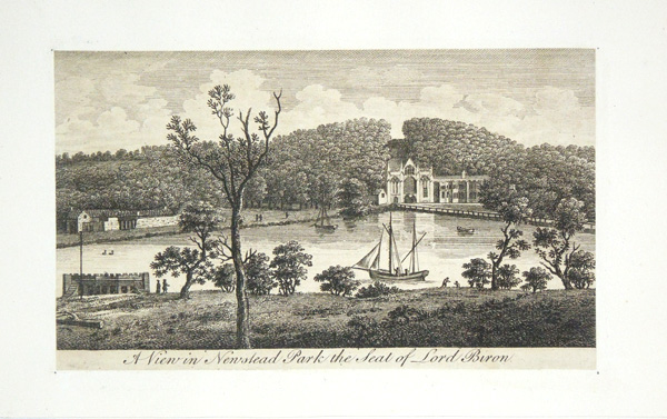 Newstead Park, The Seat of Lord Byron