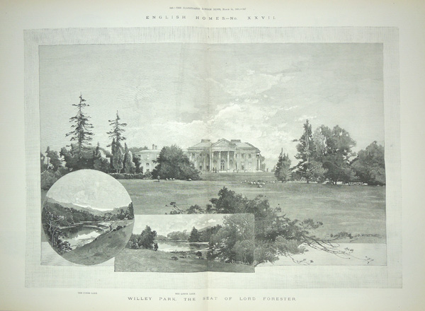Willey Park, The Seat of Lord Forester
