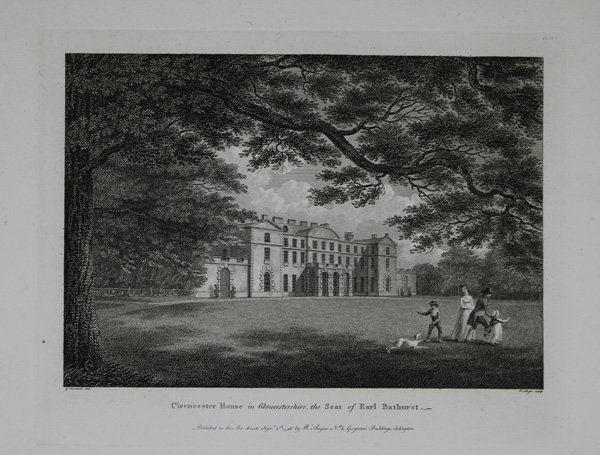Cirencester House, the Seat of Earl Bathurst