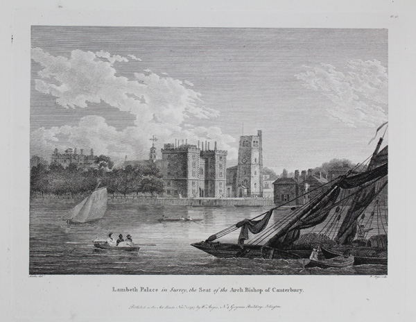 Lambeth Place, The Residence of the Archbishop of Canterbury