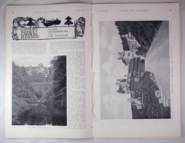 Cragside at Rothbury, The Seat of Lord Armstrong