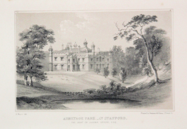 Armitage Park, The Seat of Josiah Spode, Esq