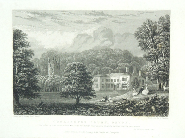 Cockington Court, The Seat of The Reverend Roger Mallock