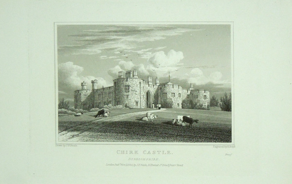 Chirk Castle, The Seat of Mrs. Charlotte Myddelton Biddulph.