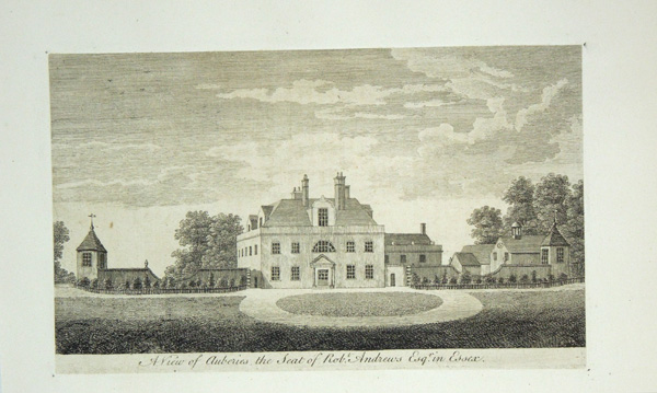 Auberries, The Seat of Robert Andrews, Esq