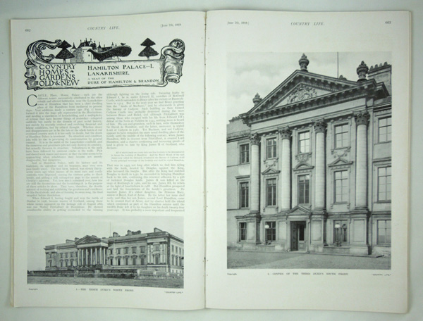 Hamilton Palace (Part 1), A Seat of The Duke of Hamilton & Brandon