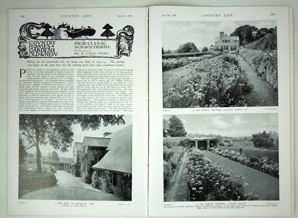 High Glanau, the Property of Mr H. Avray Tipping