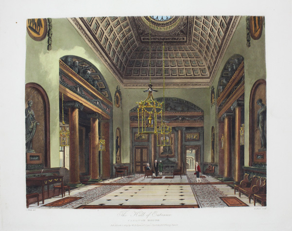 The Hall of Entrance, Carlton House