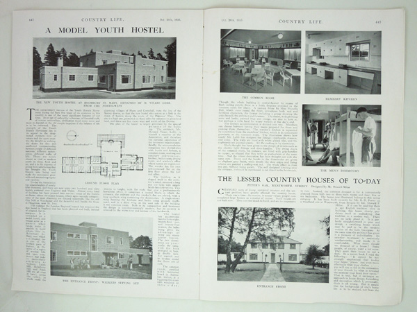 Peter's Oak, Wentworth, Designed by Mr. Oswald Milne.