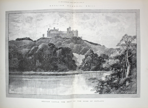 Belvoir Castle, The Seat of The Duke of Rutland