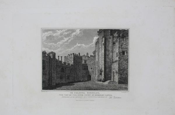 The inner court of Berkeley Castle (To Colonel Berkeley)
