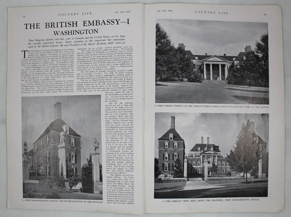 The British Embassy, Washington (Part 1)