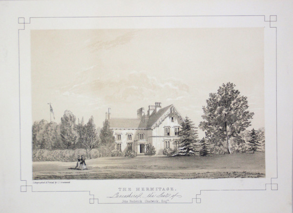 The Hermitage, The Seat of John Frederick Chadwick, Esq