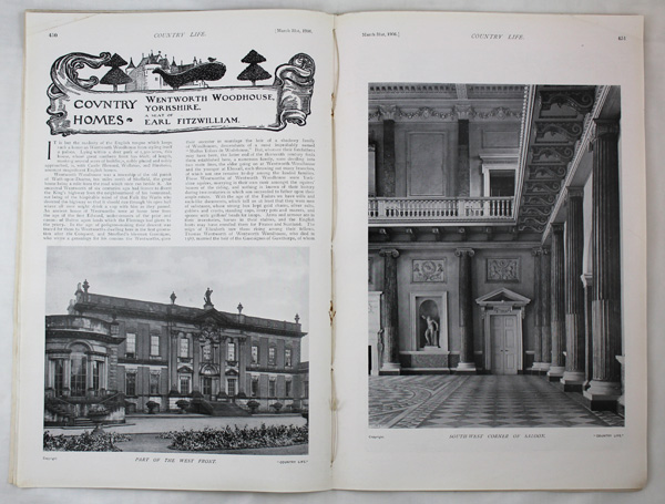 Wentworth Woodhouse, The Seat of Earl Fitzwilliam