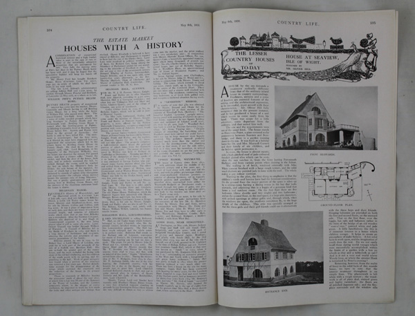 House at Sea View, Isle of Wight, Designed by Mr Oliver Hill
