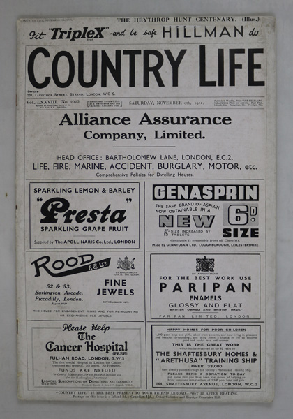 Aldby Park, the Seat of Lt-Col Geoffrey Darley, D.S.O