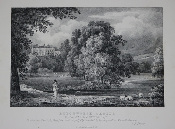 Betchworth Castle, The Seat of William Peters, Esq